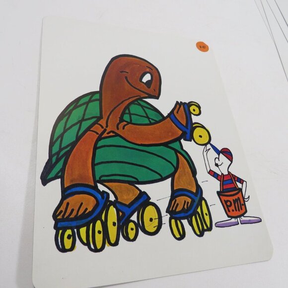 Peabody 60s story (12) cards Turtle Vintage Artwork - Picture 13 of 15